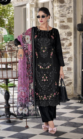 Ambarlyn Premium Cotton Salwar Kameez – Embroidered with Cutwork Border